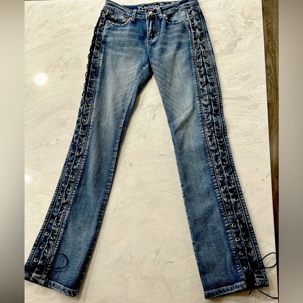 Platinum Plush Jeans